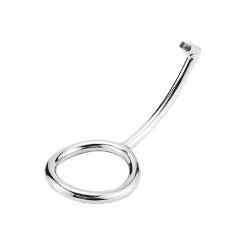 DiscreetChoice Cock Anal Steel 4663 Stainless with Set Ring Hook 0610